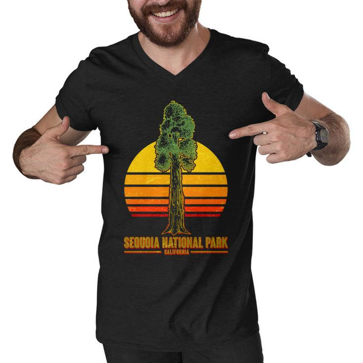 Sequoia National Park California Men V-Neck Tshirt