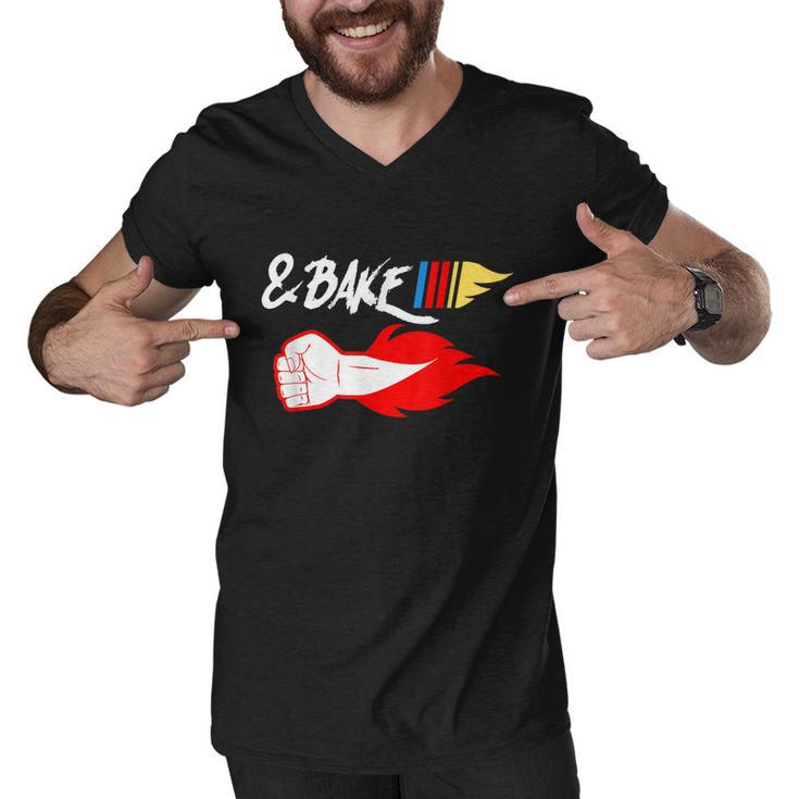 Shake And Bake Bake Men V-Neck Tshirt