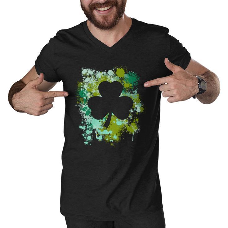 Shamrock | St Patricks Day Tshirt Men V-Neck Tshirt