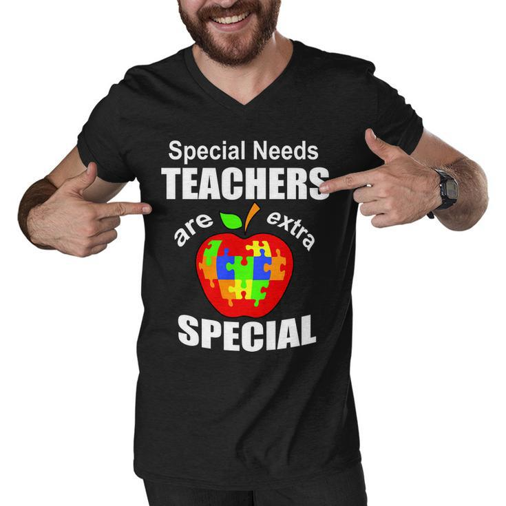 Special Needs Teachers Are Extra Special Tshirt Men V-Neck Tshirt