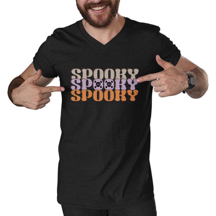 Spooky Spooky Spooky Halloween Quote V2 Men V-Neck Tshirt