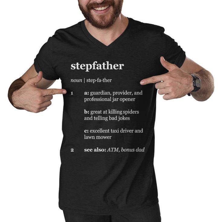 Stepfather Noun Definition Tshirt Men V-Neck Tshirt