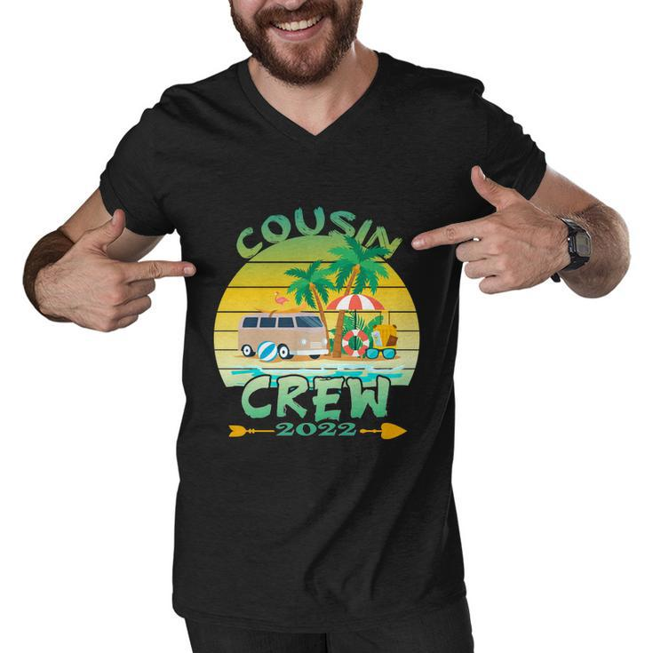 Summer Cousin Crew Vacation 2022 Beach Cruise Family Reunion Gift Men V-Neck Tshirt