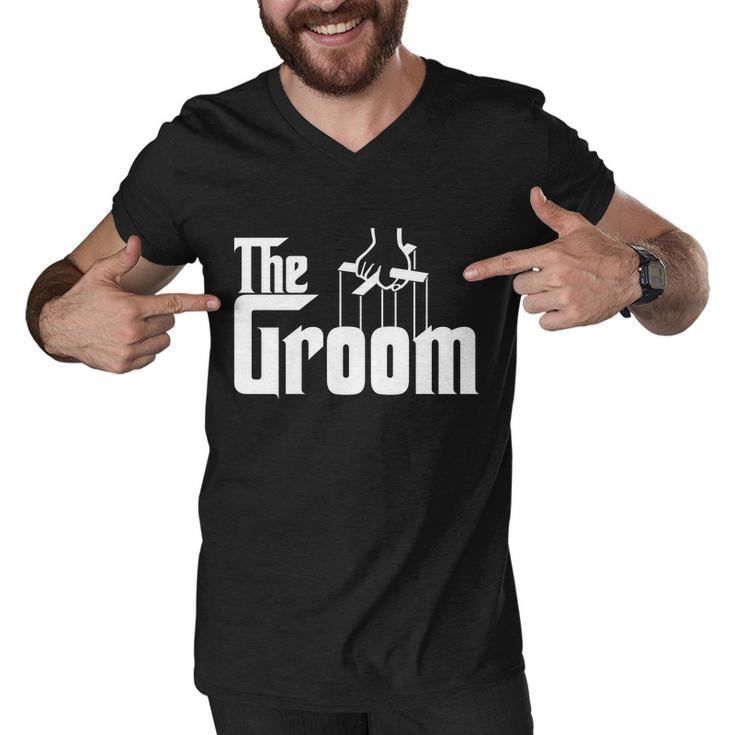 The Groom Men V-Neck Tshirt