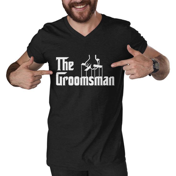 The Groomsman Men V-Neck Tshirt