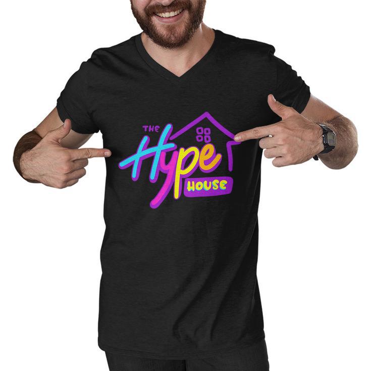 The Hype House Tshirt Men V-Neck Tshirt