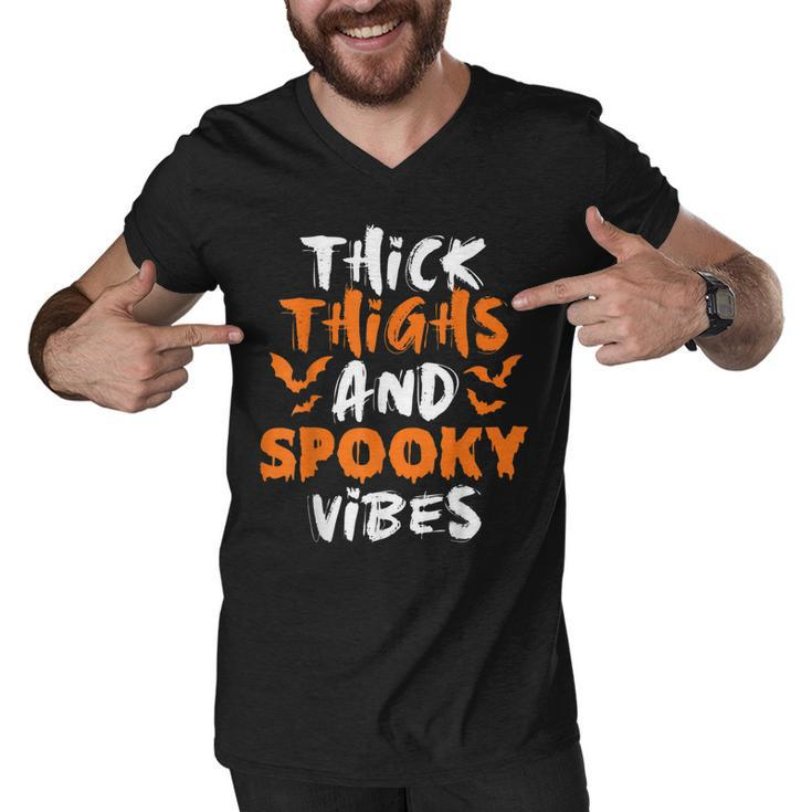  Thick Thighs And Spooky Vibes  Halloween Costume Ideas  Men V-Neck Tshirt