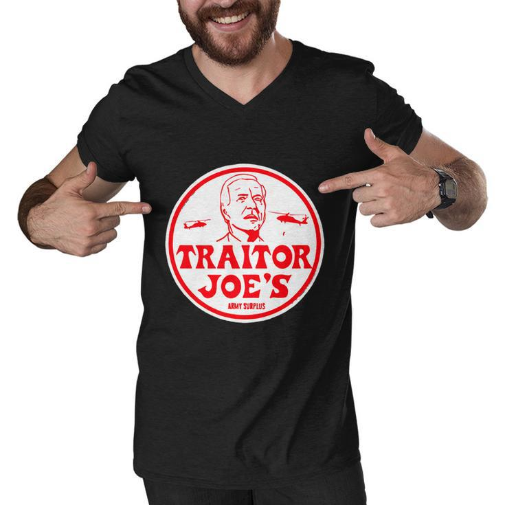 Traitor Joes Funny Men V-Neck Tshirt