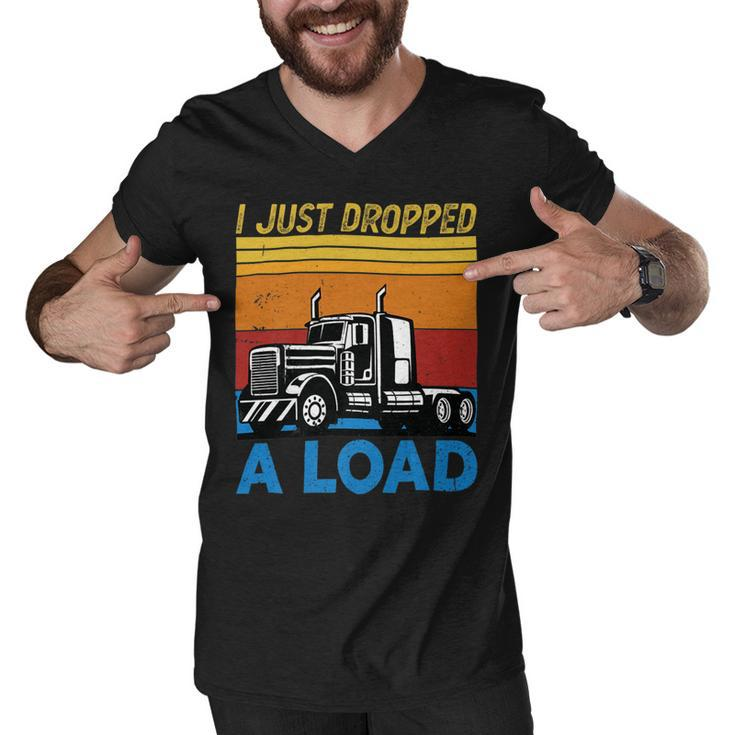 Trucker Trucker Accessories For Truck Driver Diesel Lover Trucker_ V7 Men V-Neck Tshirt
