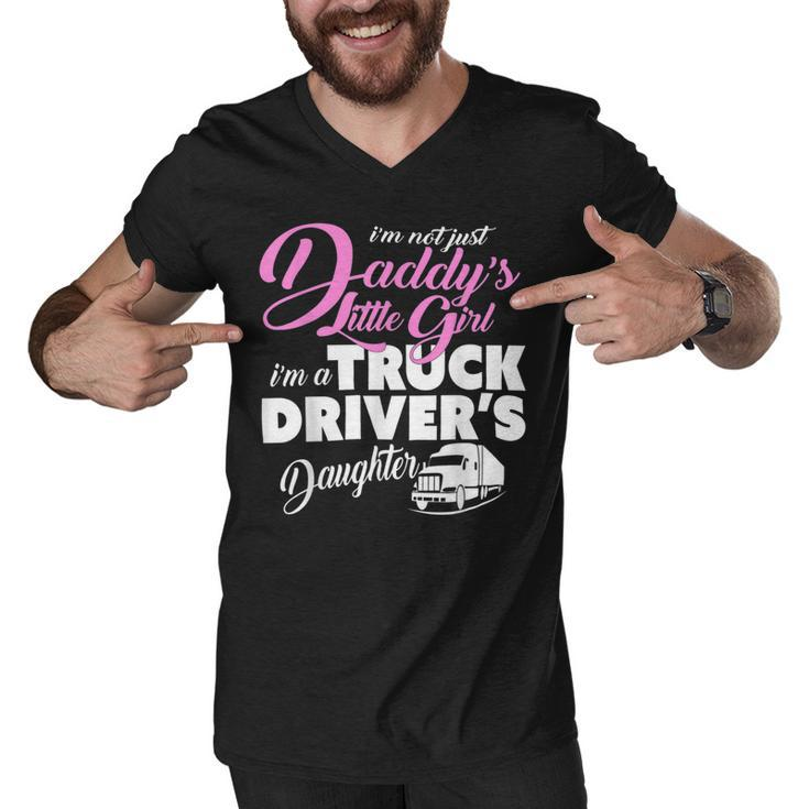 Trucker Trucker Shirts For Children Truck Drivers DaughterShirt Men V-Neck Tshirt
