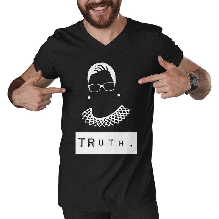 Truth Ruth Bader Ginsberg Tshirt Men V-Neck Tshirt