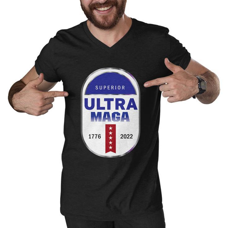 Ultra Maga 1776 2022 Tshirt Men V-Neck Tshirt