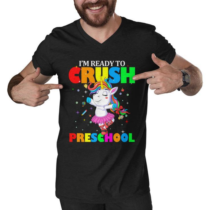 Unicorn Im Ready To Crush Preschool V2 Men V-Neck Tshirt