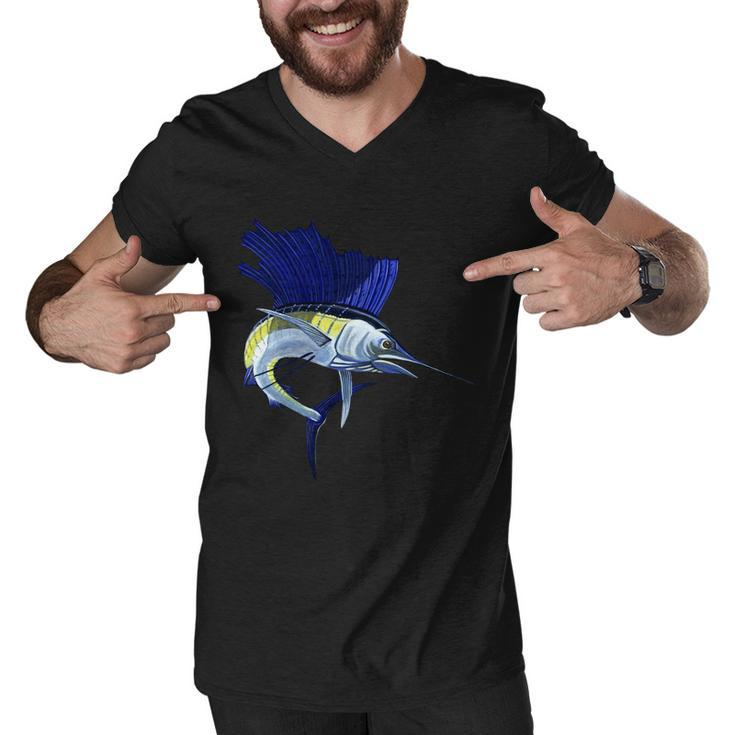 Wildlife Sailfish Men V-Neck Tshirt