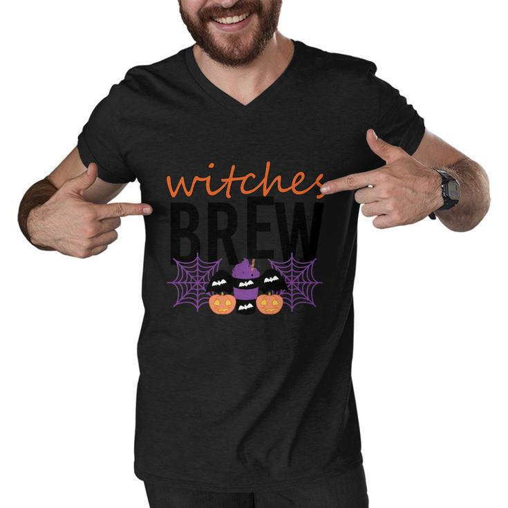 Witches Brew Funny Halloween Quote Men V-Neck Tshirt