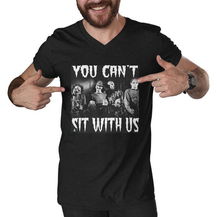 You Cant Sit With Us Classic Horror Villains Tshirt Men V-Neck Tshirt