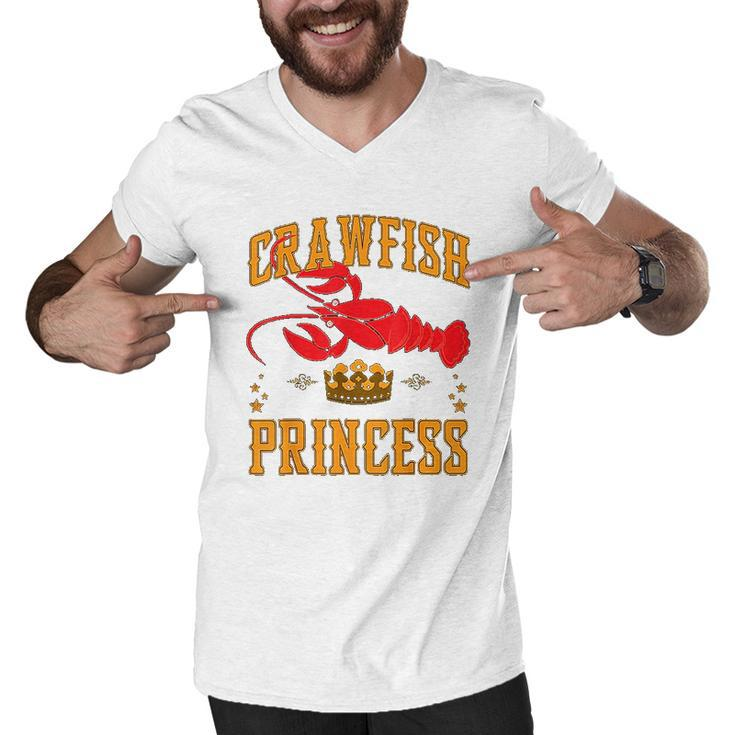 Crawfish Princess Boil Party Festival Men V-Neck Tshirt