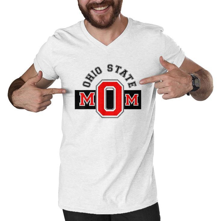 Ohio State Mom Men V-Neck Tshirt