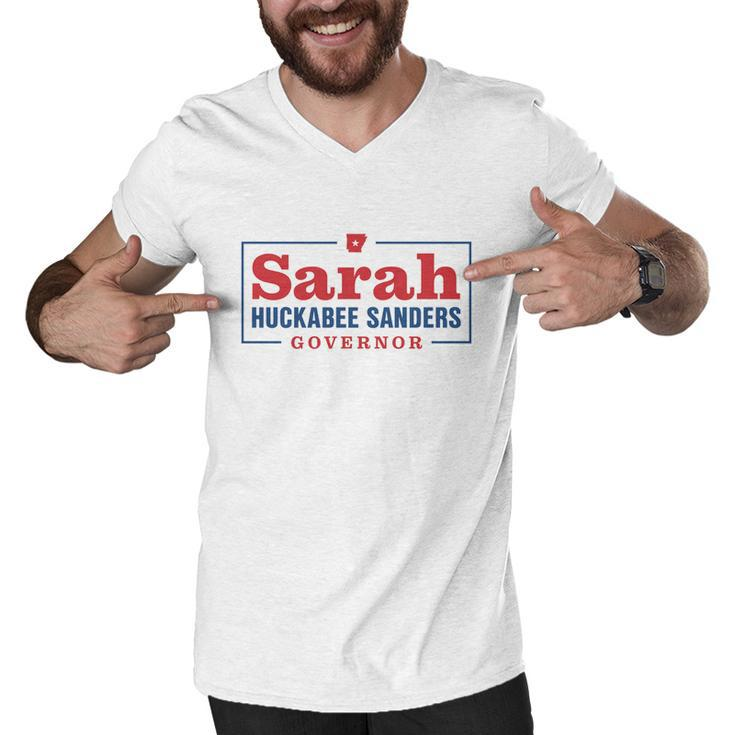 Sarah Huckabee Sanders Governor V2 Men V-Neck Tshirt