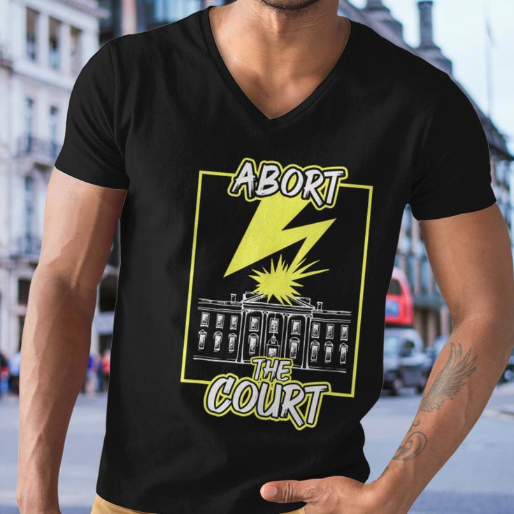 Abort The Court Scotus Reproductive Rights Men V-Neck Tshirt