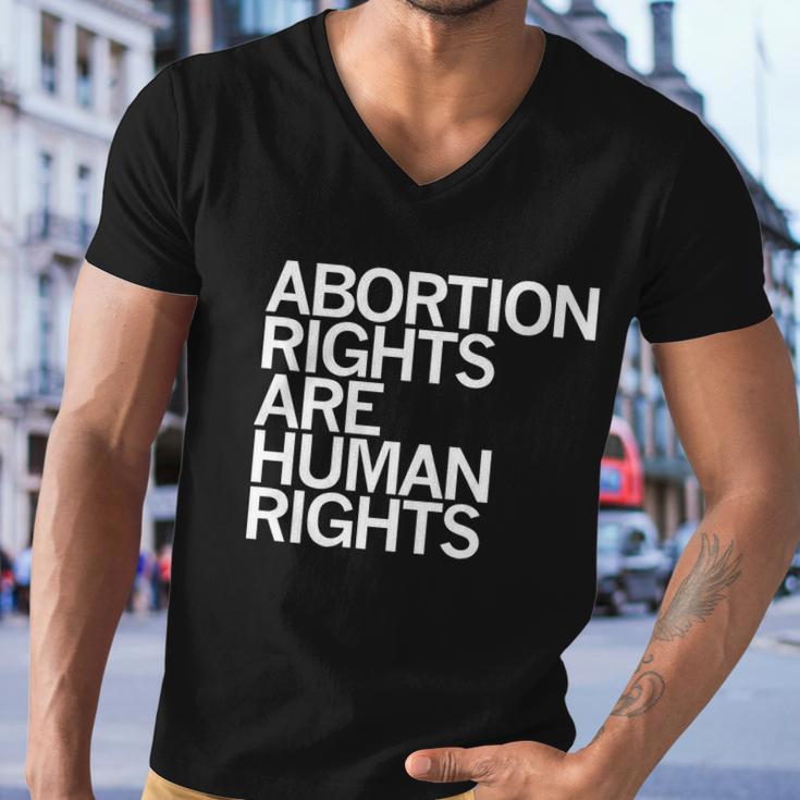 Abortion Rights Are Human Rights V2 Men V-Neck Tshirt