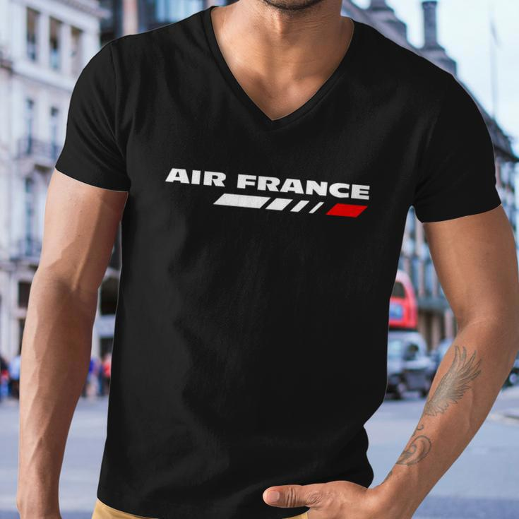 Air France Tshirt Men V-Neck Tshirt