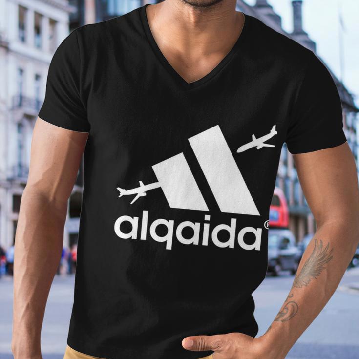 Alqaida 911 September 11Th Tshirt Men V-Neck Tshirt