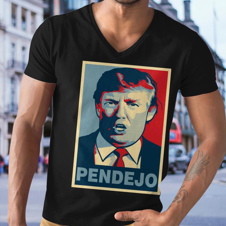 Anti Trump Pendejo Poster Not My President Men V-Neck Tshirt