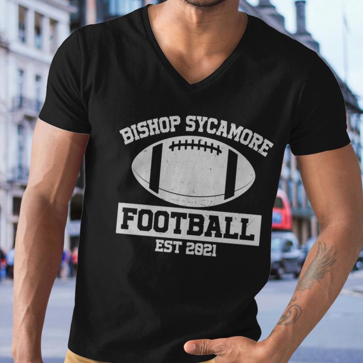 Bishop Sycamore Football Est 2021 Logo Men V-Neck Tshirt