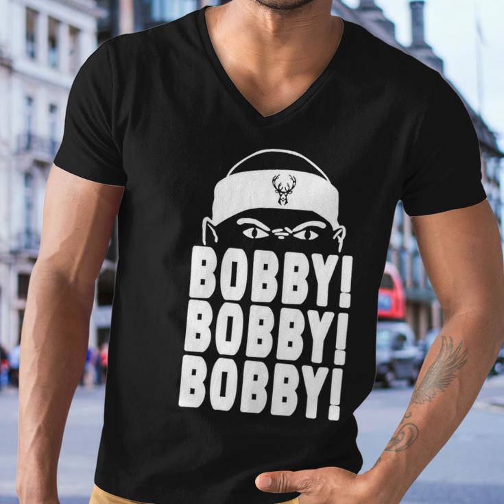 Bobby Bobby Bobby Milwaukee Basketball Tshirt V2 Men V-Neck Tshirt