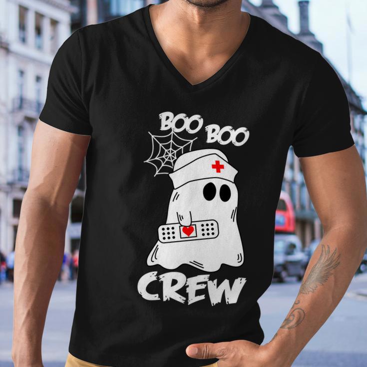 Boo Boo Crew Halloween Quote V3 Men V-Neck Tshirt