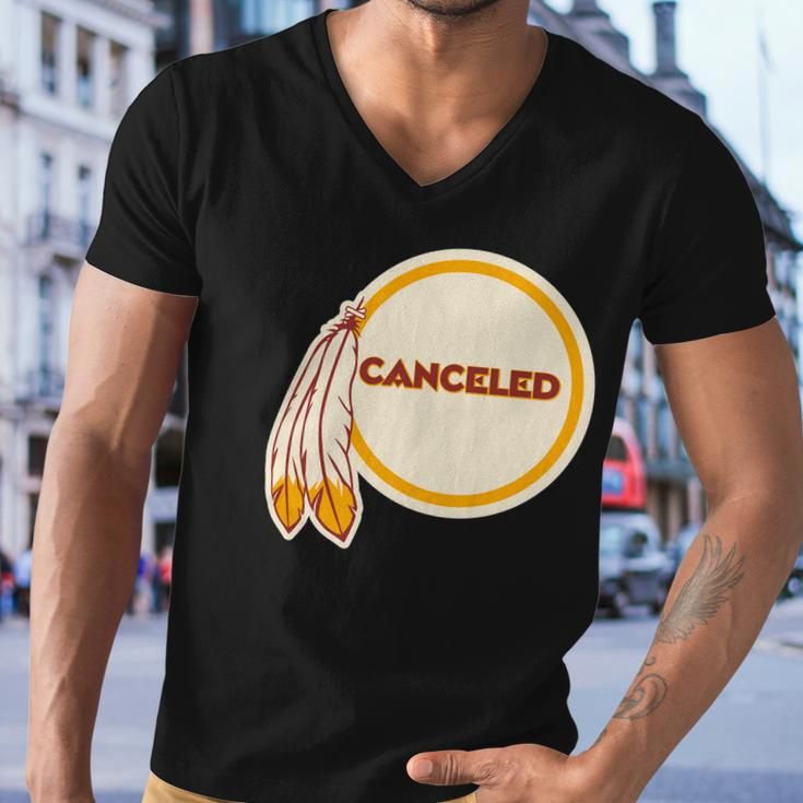 Canceled Washington Football Team Tshirt Men V-Neck Tshirt