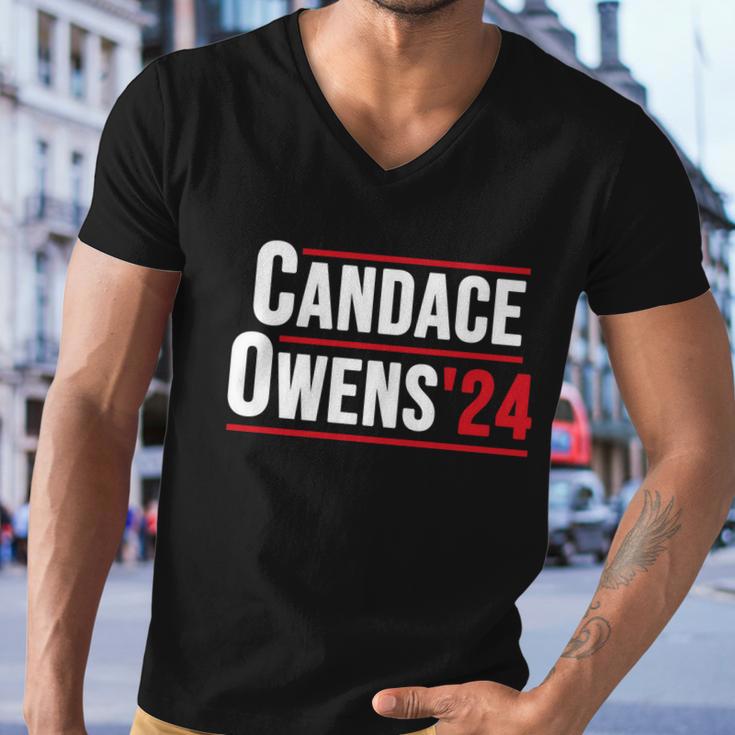 Candace Owens For President 2024 Political Men V-Neck Tshirt