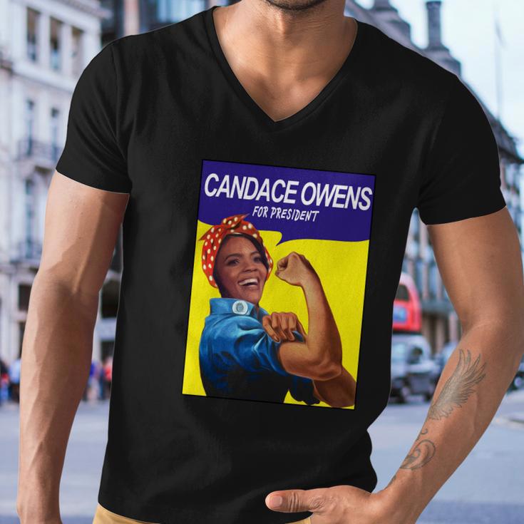 Candace Owens For President Men V-Neck Tshirt