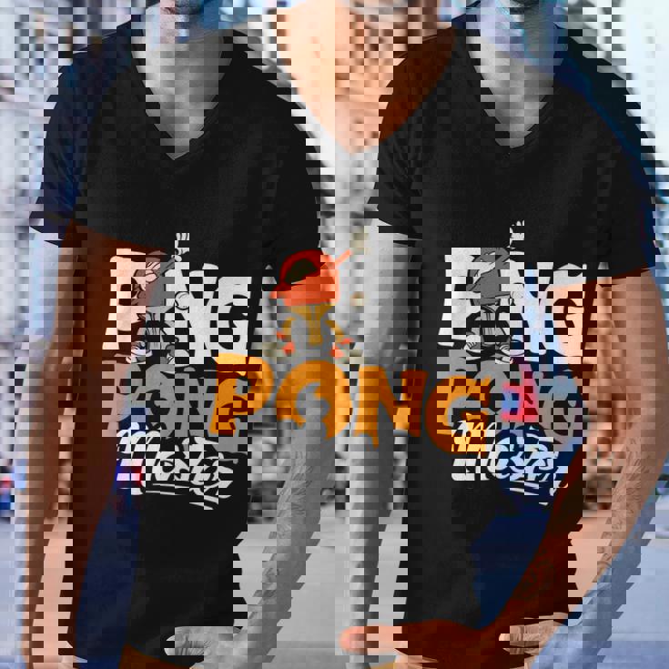 Cool Ping Pong Master For Table Tennis And Ping Pong Cool Gift Graphic Design Printed Casual Daily Basic Men V-Neck Tshirt
