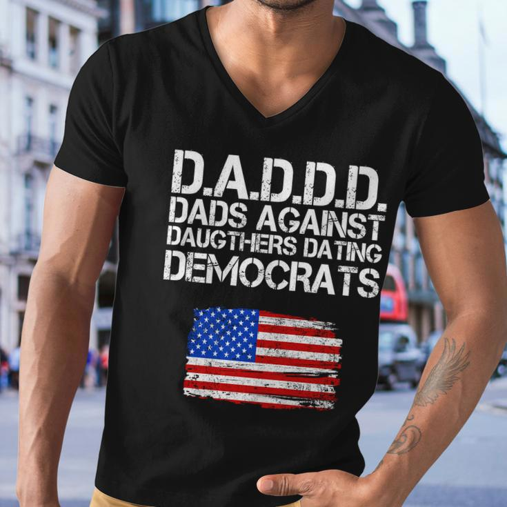 Daddd Dads Against Daughters Dating Democrats Tshirt Men V-Neck Tshirt