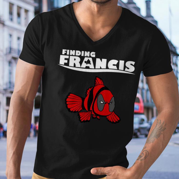 Finding Francis Movie Parody Tshirt Men V-Neck Tshirt