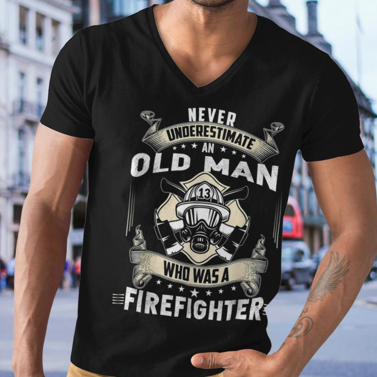 Firefighter Retired Firefighter Gifts Retired Firefighter V2 Men V-Neck Tshirt