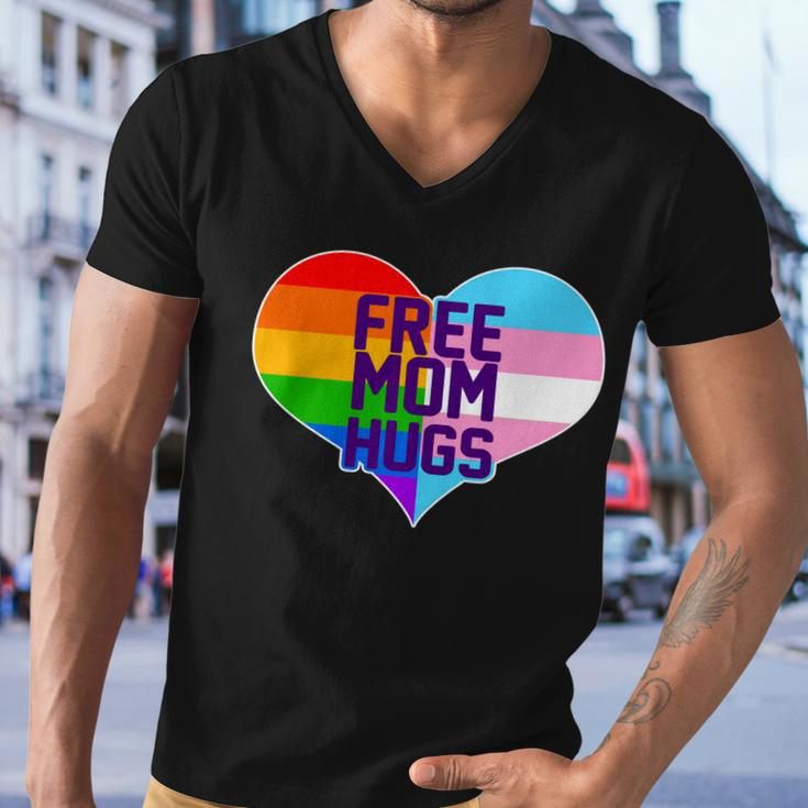 Free Mom Hugs Lgbt Support V2 Men V-Neck Tshirt