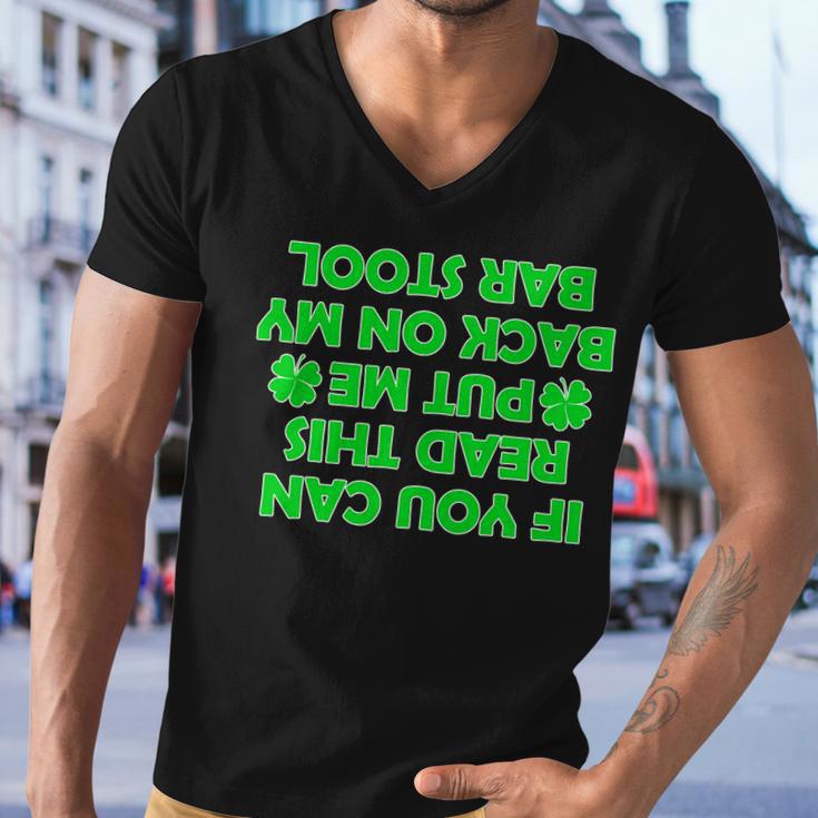 Funny St Patricks Day Quote Men V-Neck Tshirt