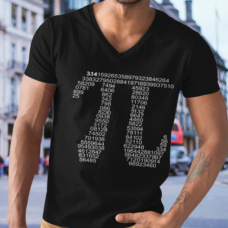 Get Pi Math Geek Tshirt Men V-Neck Tshirt