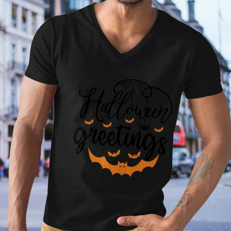 Halloween Greetings Halloween Quote Men V-Neck Tshirt