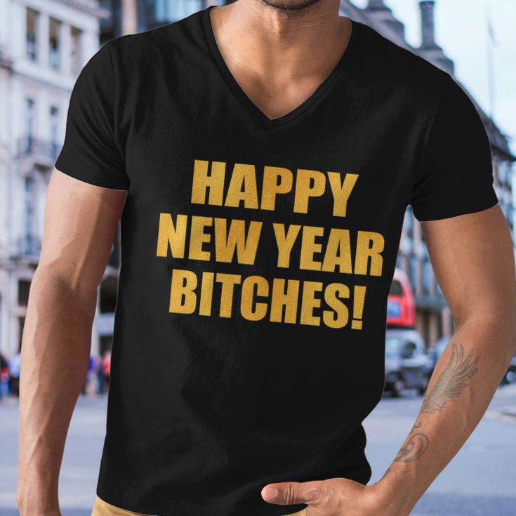 Happy New Year Bitches Men V-Neck Tshirt