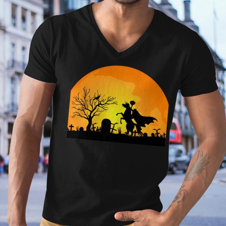 Headless Horseman Tshirt Men V-Neck Tshirt