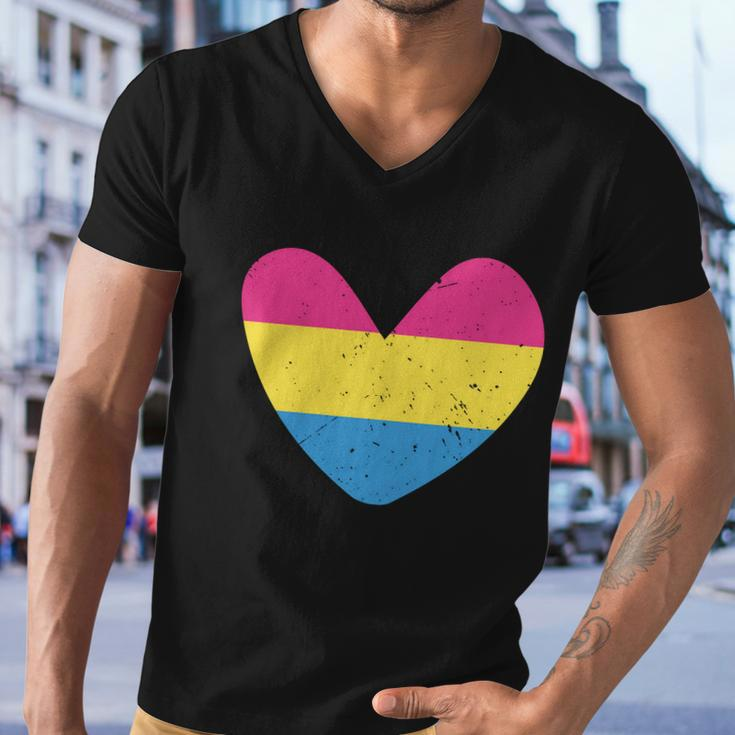 Heart Lgbt Gay Pride Lesbian Bisexual Ally Quote V2 Men V-Neck Tshirt