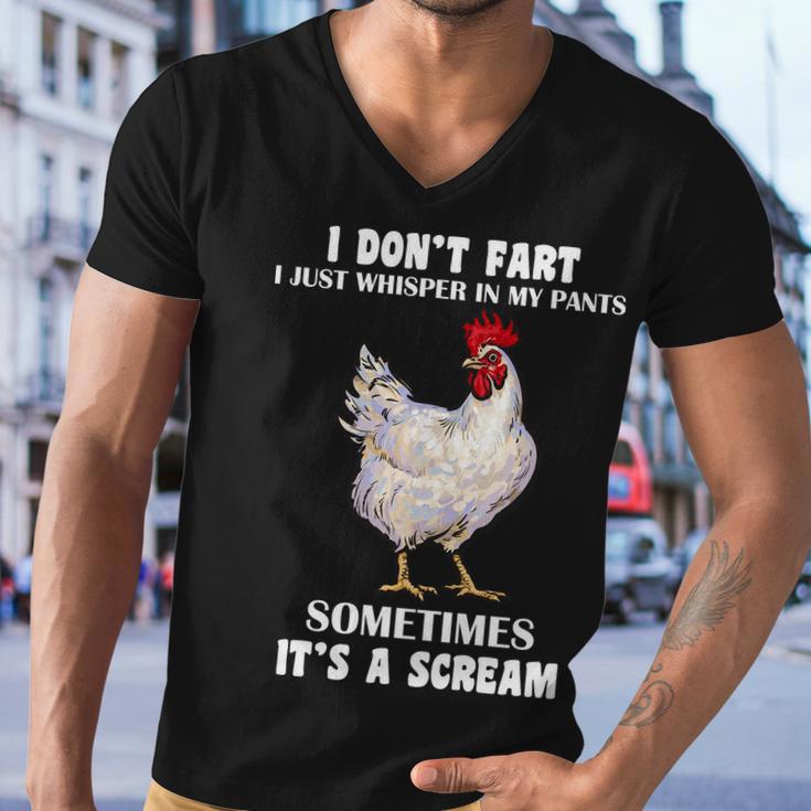 I Dont Fart I Whisper In My Pants Its A Scream Tshirt Men V-Neck Tshirt