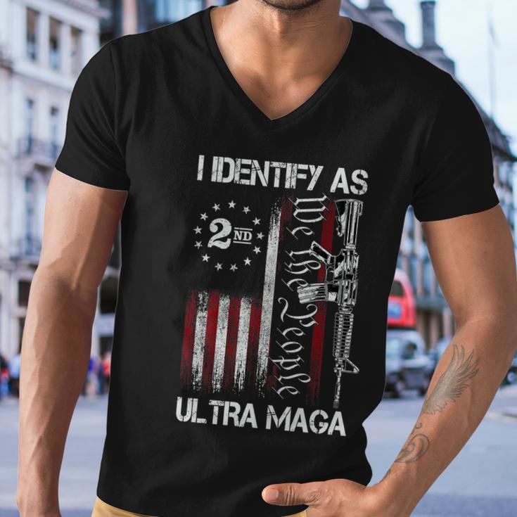 I Identify As Ultra Maga Men V-Neck Tshirt