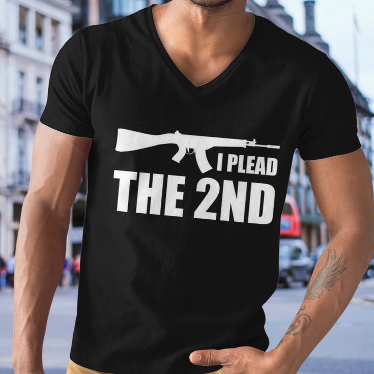 I Plead The Second Men V-Neck Tshirt