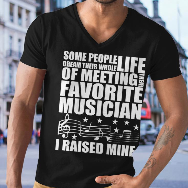 I Raised Mine Favorite Musician Tshirt Men V-Neck Tshirt