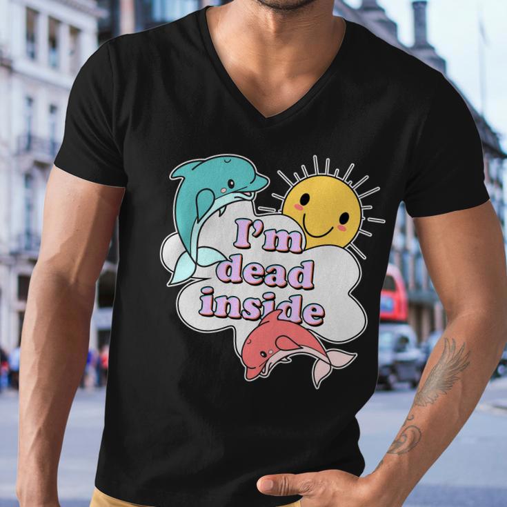 Im Dead Inside Funny Tshirt Men V-Neck Tshirt